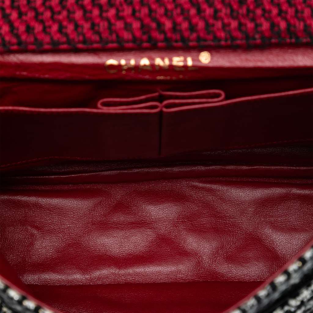 Chanel Medium CC Tweed Multi Print Double Flap - 4