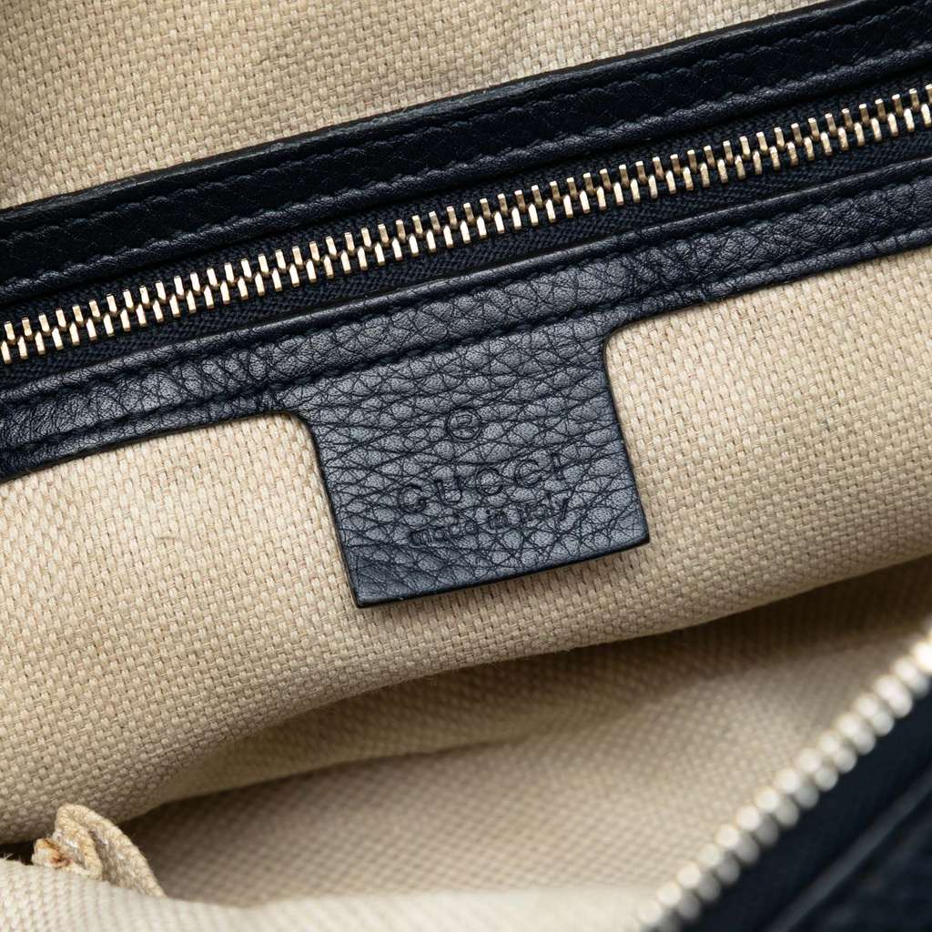 Gucci Leather Soho Chain Zip Shoulder Bag - 5