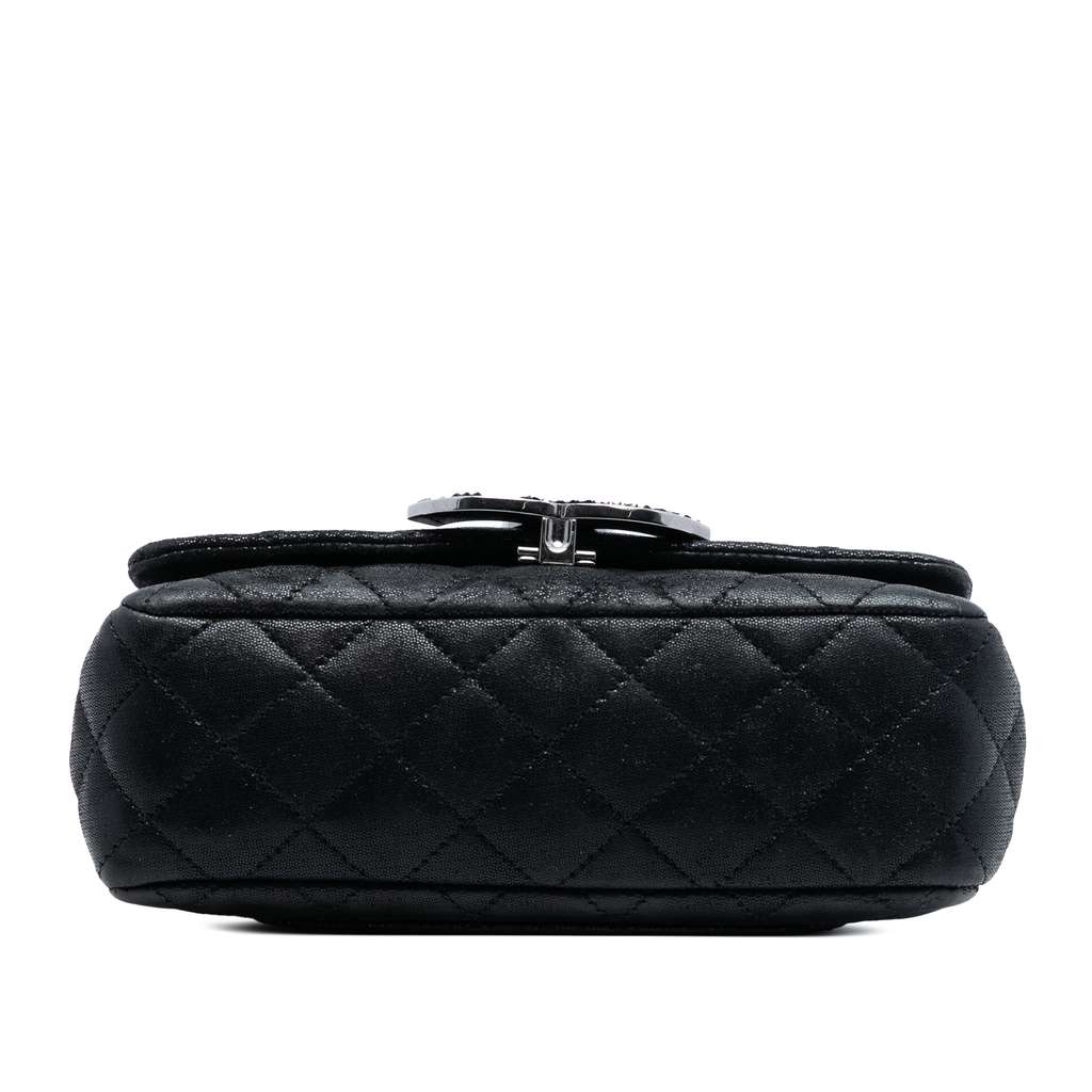 Chanel Iridescent Caviar Crystal CC Wallet On Chain - 3