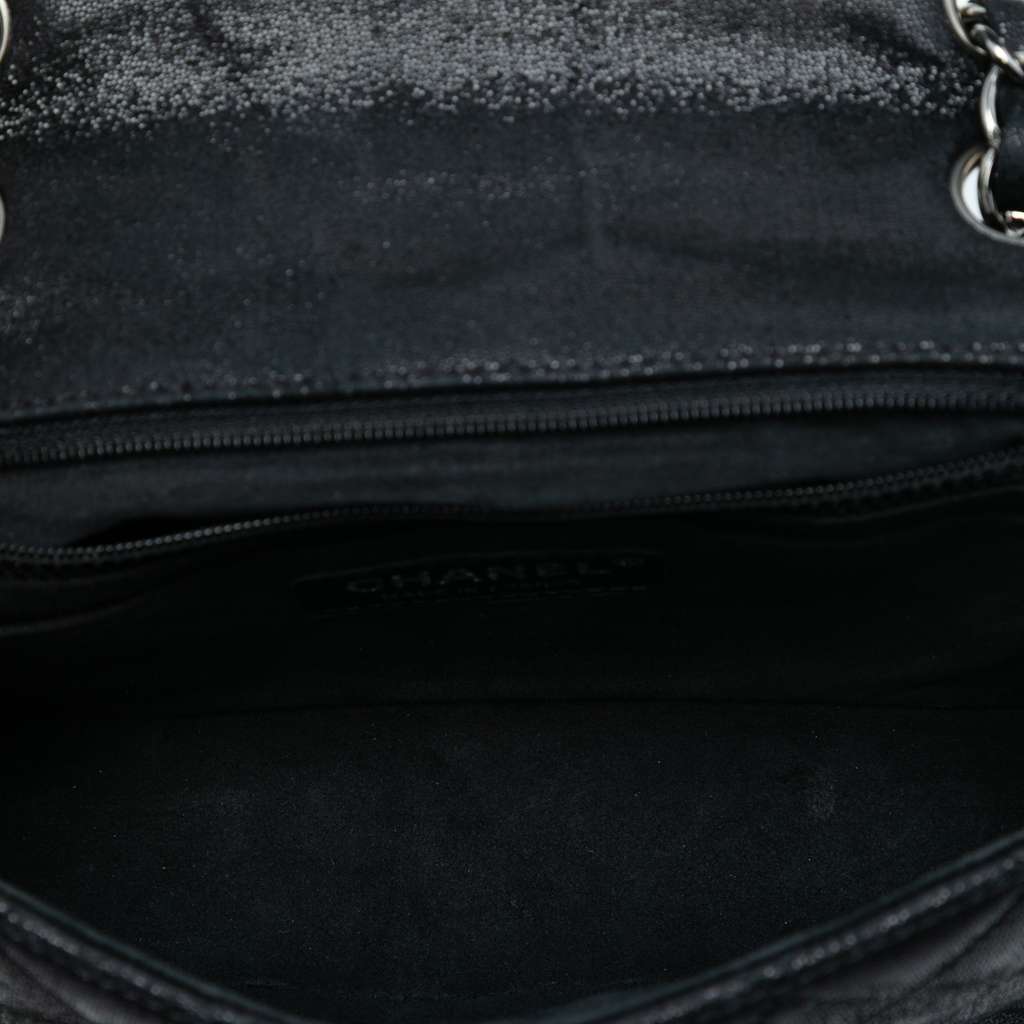 Chanel Iridescent Caviar Crystal CC Wallet On Chain - 4