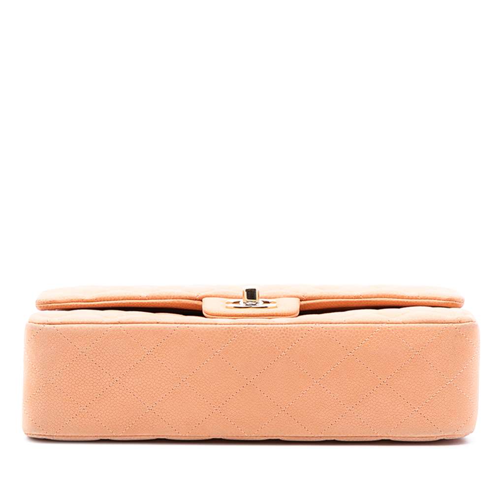 Chanel Medium Classic Caviar Double Flap - 3