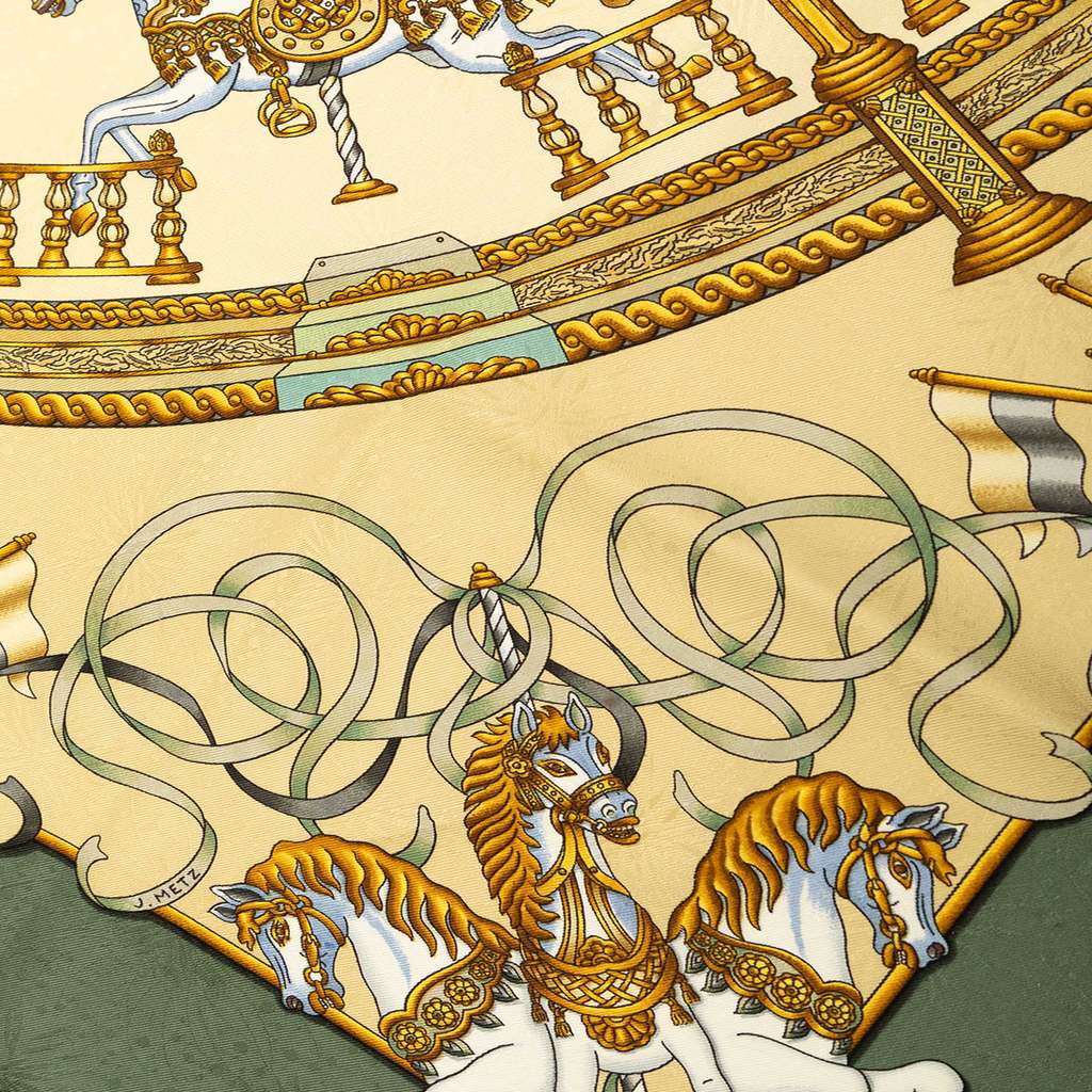 Hermès Luna Park Silk Scarf - 5