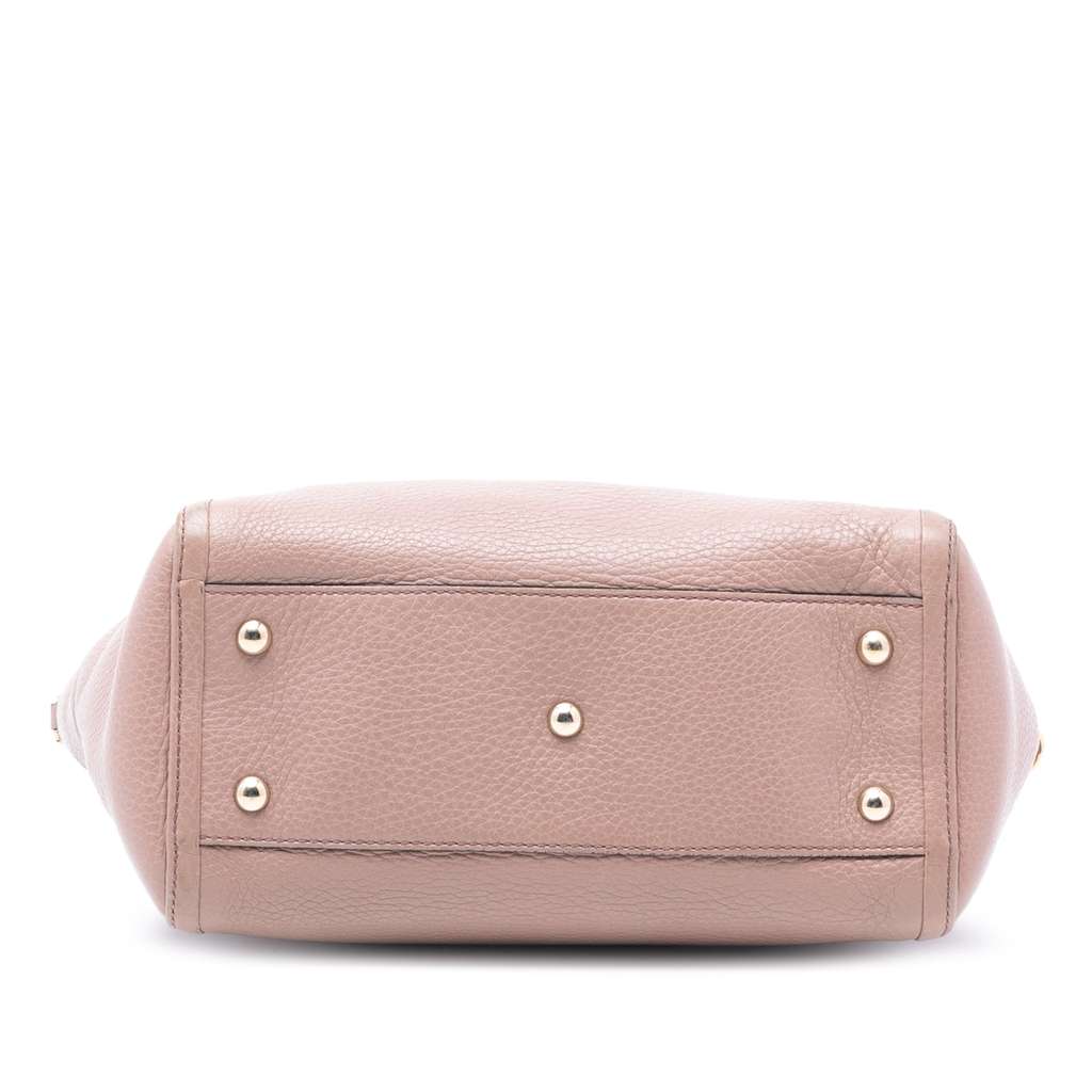 Gucci Small Pebbled Leather Soho Cellarius Satchel - 3