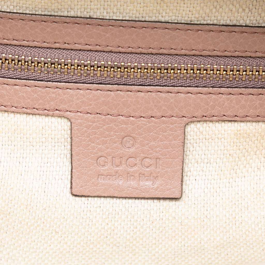 Gucci Small Pebbled Leather Soho Cellarius Satchel - 5