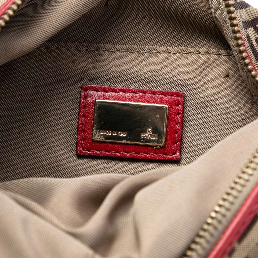 Fendi Zucchino Canvas Chef Pocket Shoulder Bag - 5