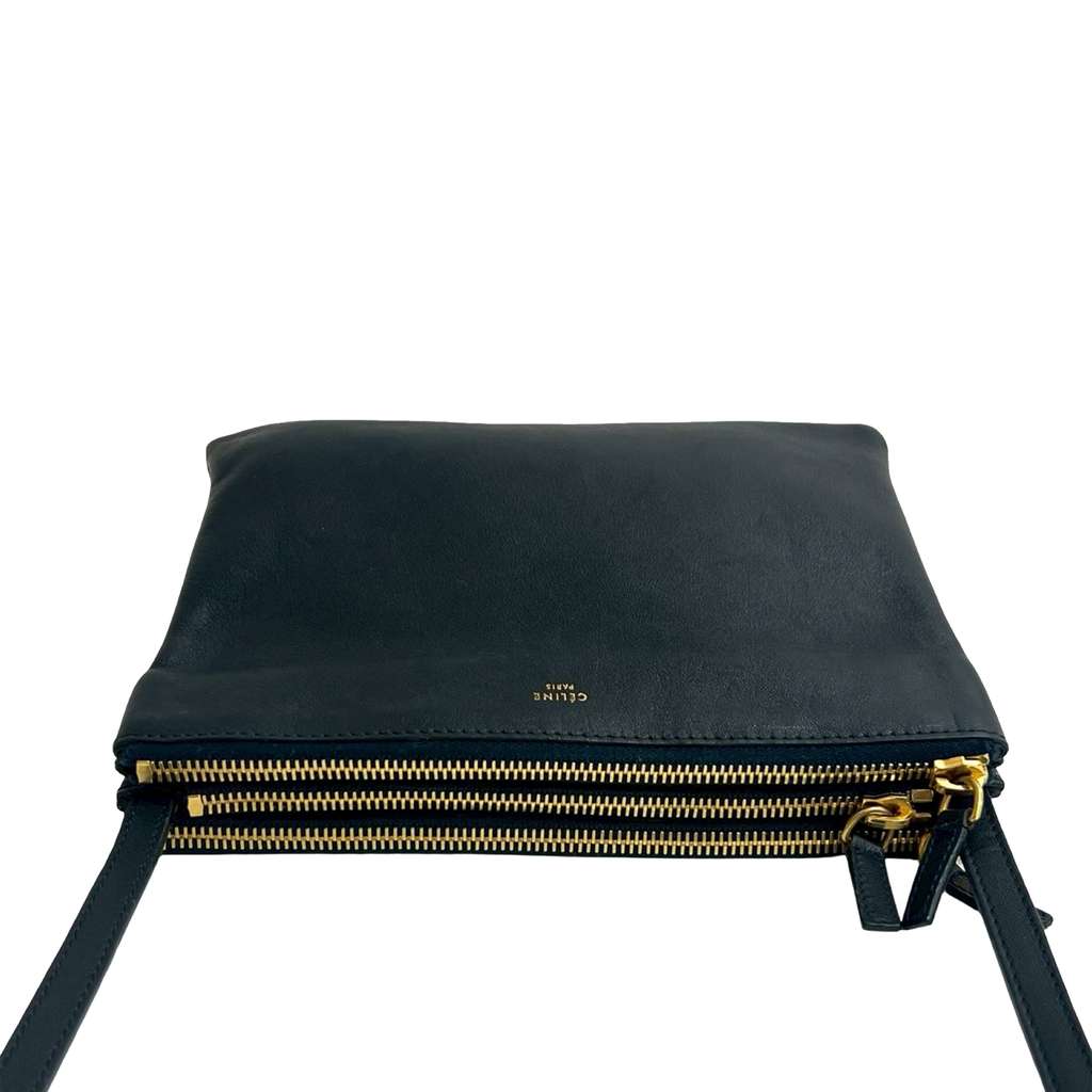 Celine Small Lambskin Trio Crossbody - 3
