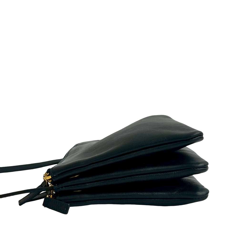 Celine Small Lambskin Trio Crossbody - 4