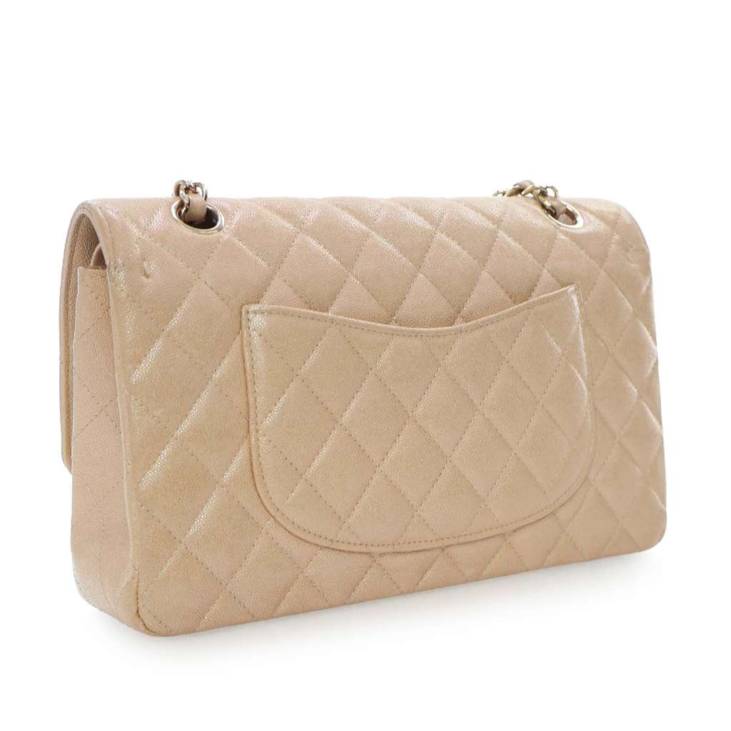 Chanel Medium Classic Iridescent Caviar Double Flap - 4