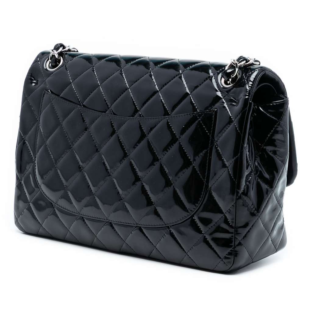 Chanel Jumbo Classic Patent Double Flap - 2