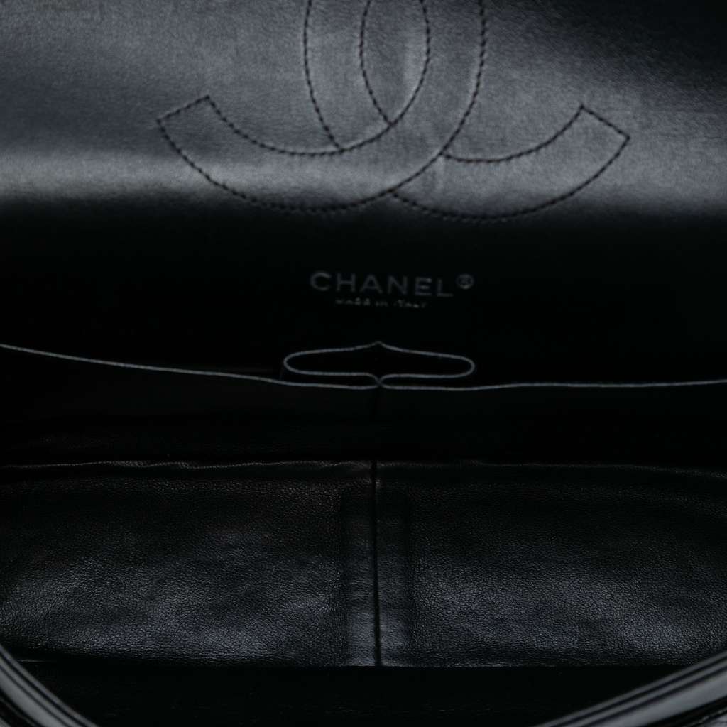 Chanel Jumbo Classic Patent Double Flap - 4