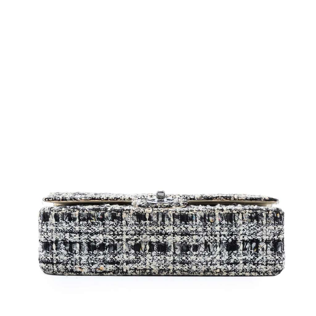 Chanel Medium Classic Tweed Double Flap - 3
