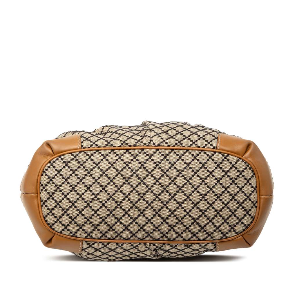 Gucci Diamante Canvas Sukey Satchel - 3