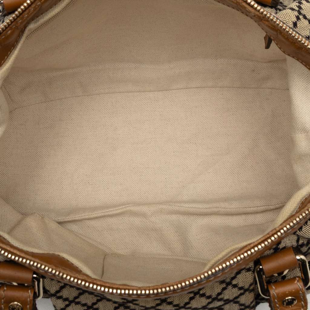 Gucci Diamante Canvas Sukey Satchel - 4