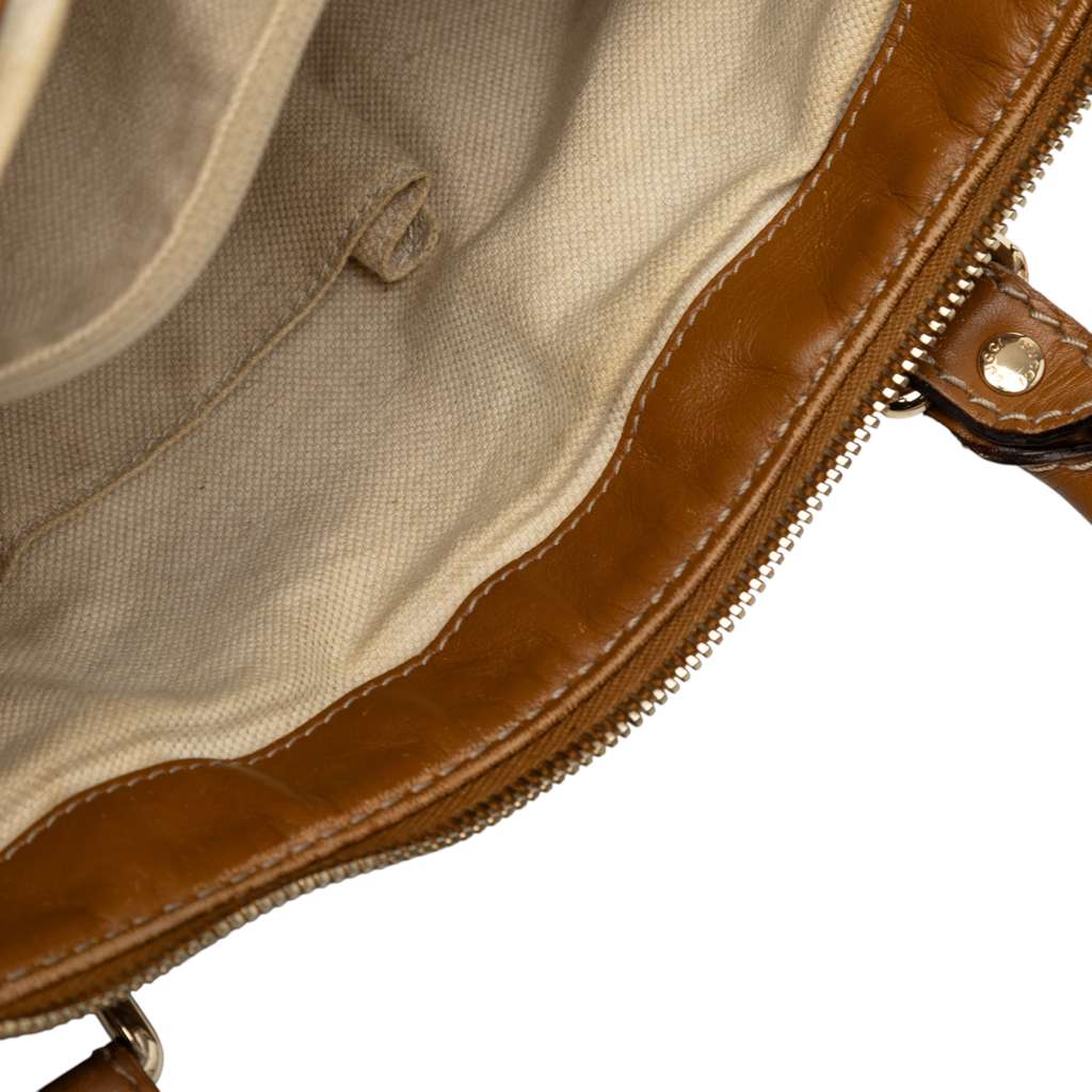 Gucci Diamante Canvas Sukey Satchel - 5