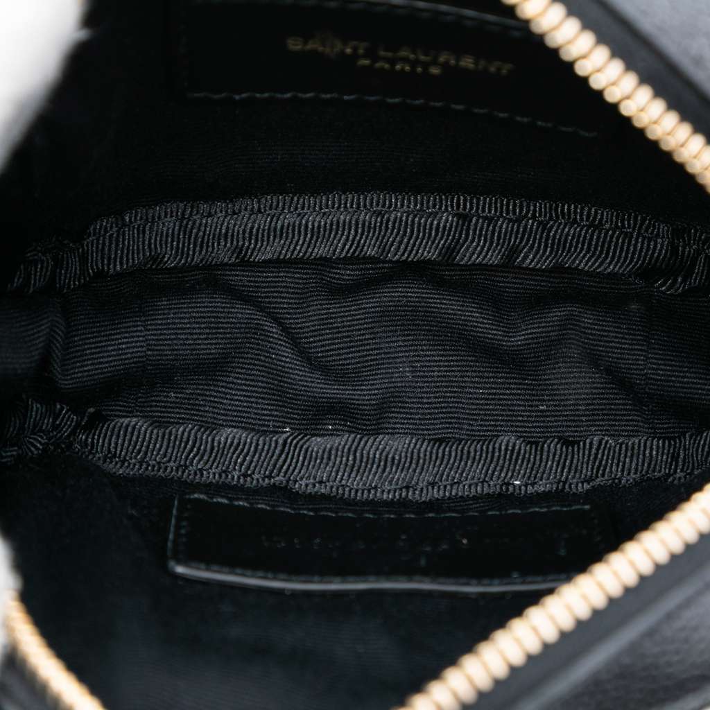 Saint Laurent Baby Matelasse Grain De Poudre Monogram Lou Camera Bag - 4