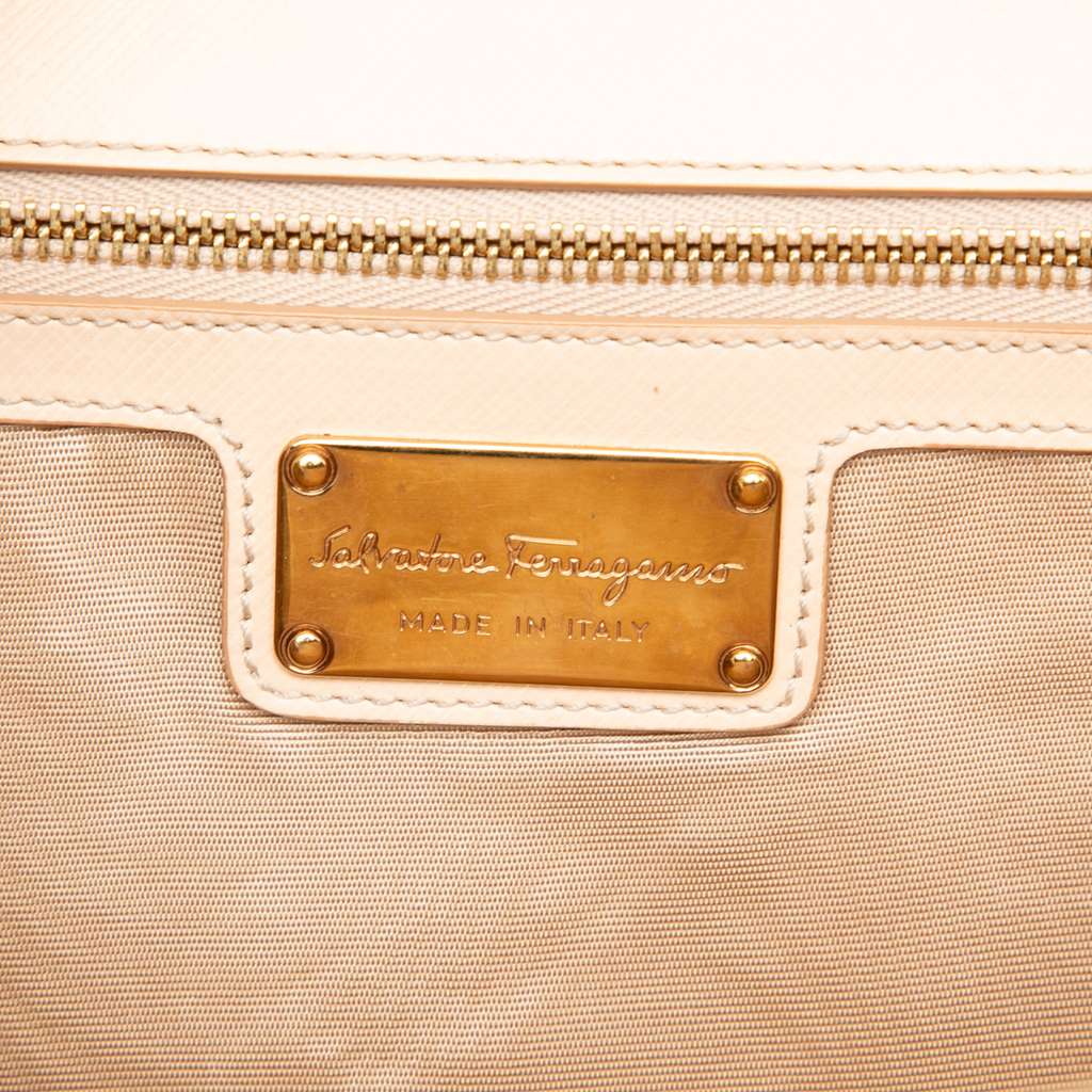 Salvatore Ferragamo Medium Leather Vara Ginny Crossbody - 5