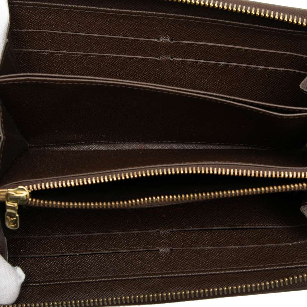 Louis Vuitton Damier Ebene Zippy Long Wallet - 4