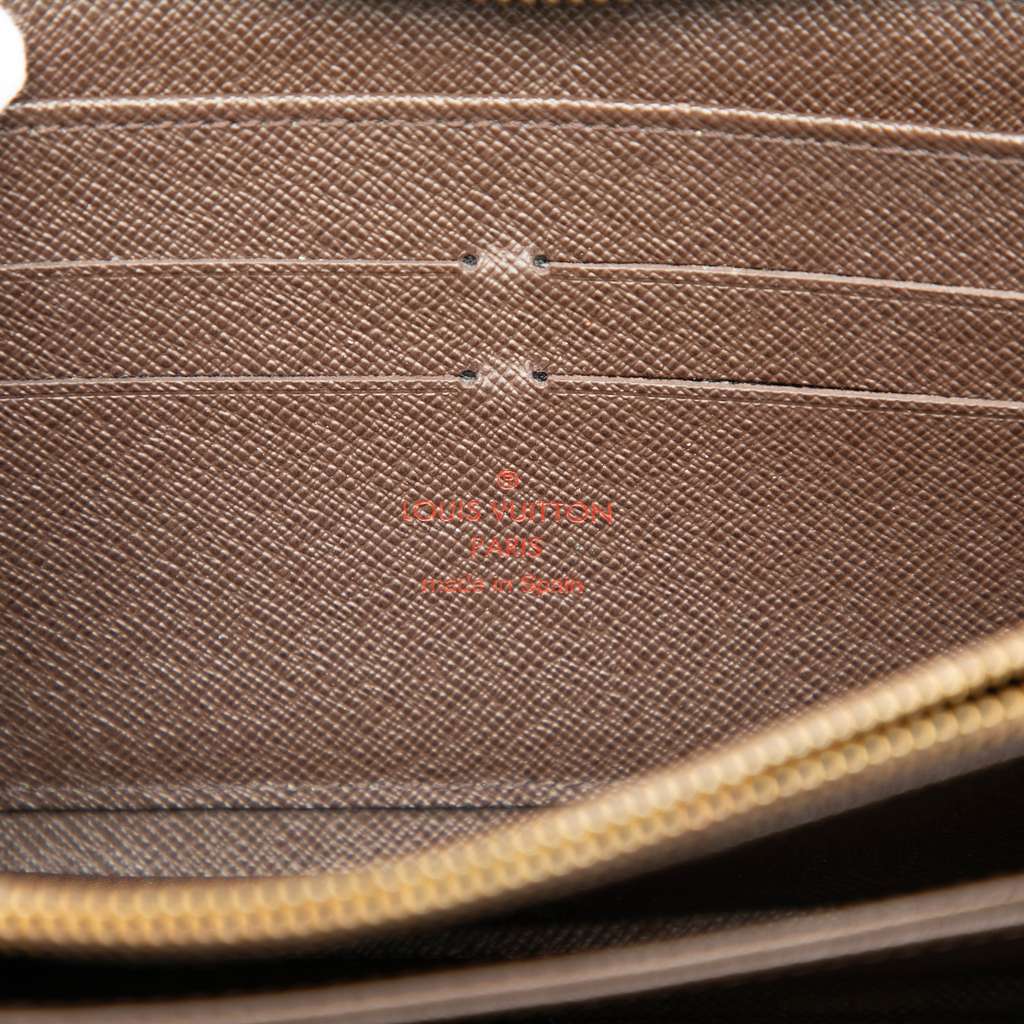 Louis Vuitton Damier Ebene Zippy Long Wallet - 5
