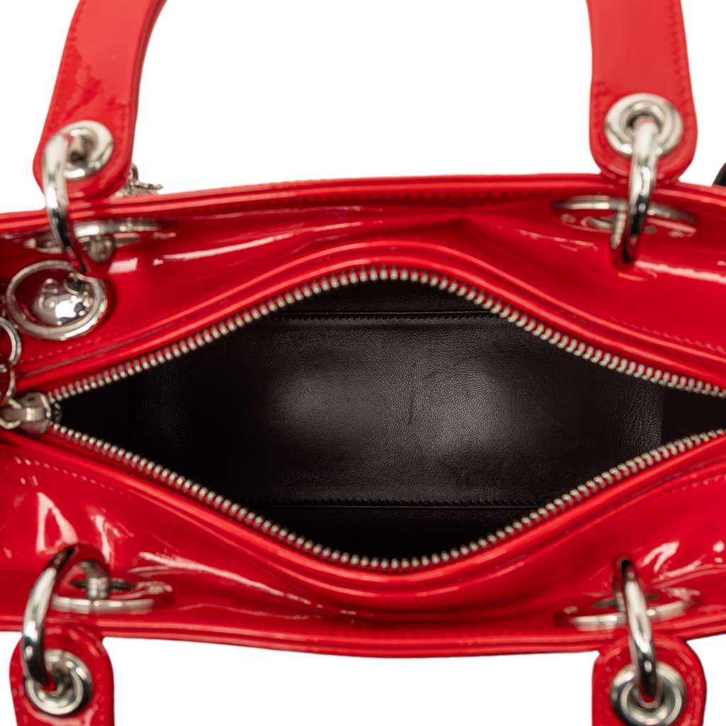 Dior Medium Patent Lady Dior - 4