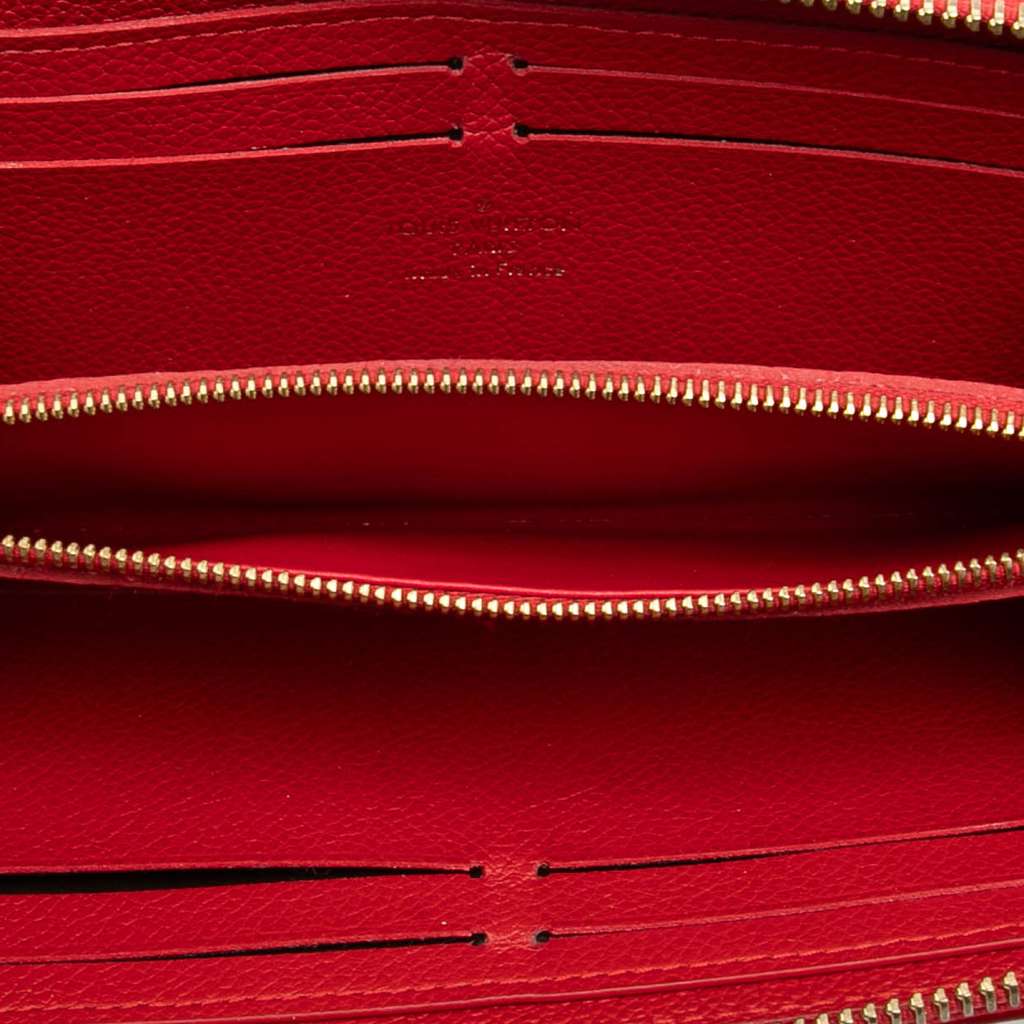 Louis Vuitton Monogram Empreinte Bloom Flowers Clemence Wallet - 4