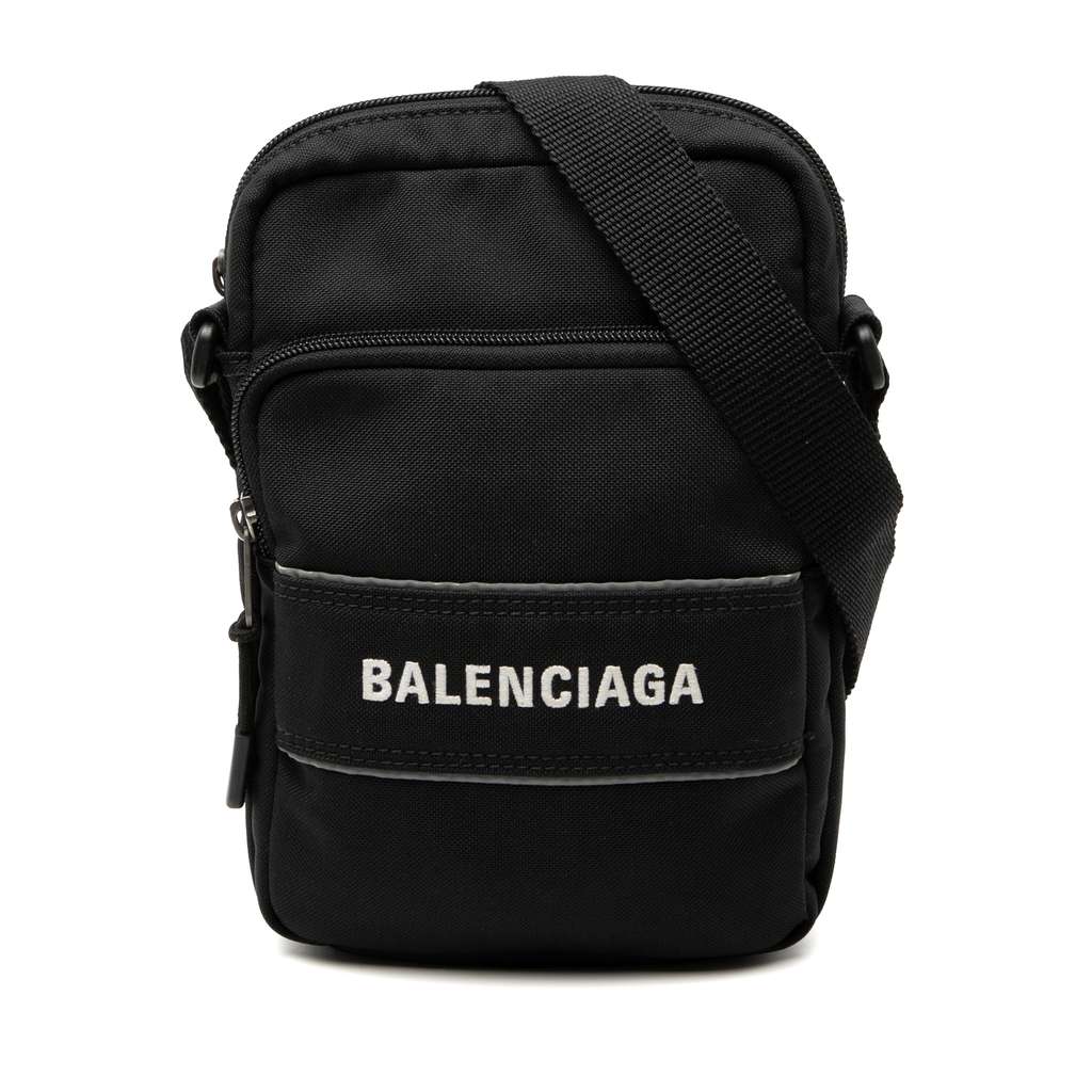 Balenciaga Small Nylon Sports Messenger Bag