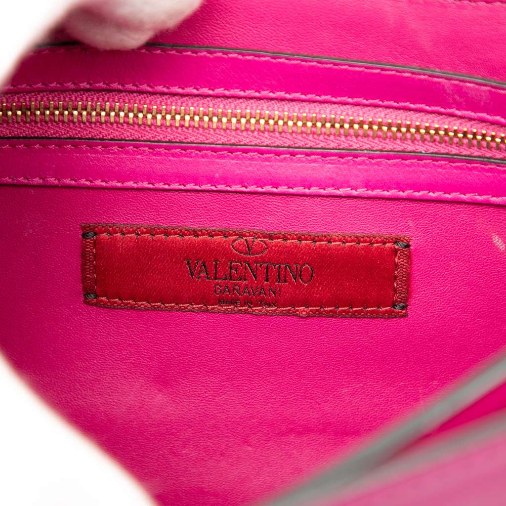 Valentino Leather B Rockstud Shoulder Bag - 5