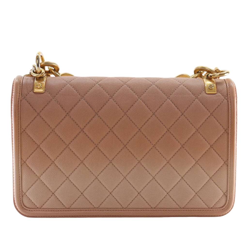 Chanel Medium Quilted Caviar Sunset On The Sea Flap - 4