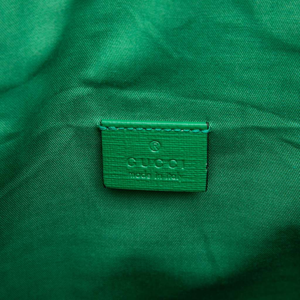 Gucci Children Woven Canvas Logo Firenze 1921 Tote - 5