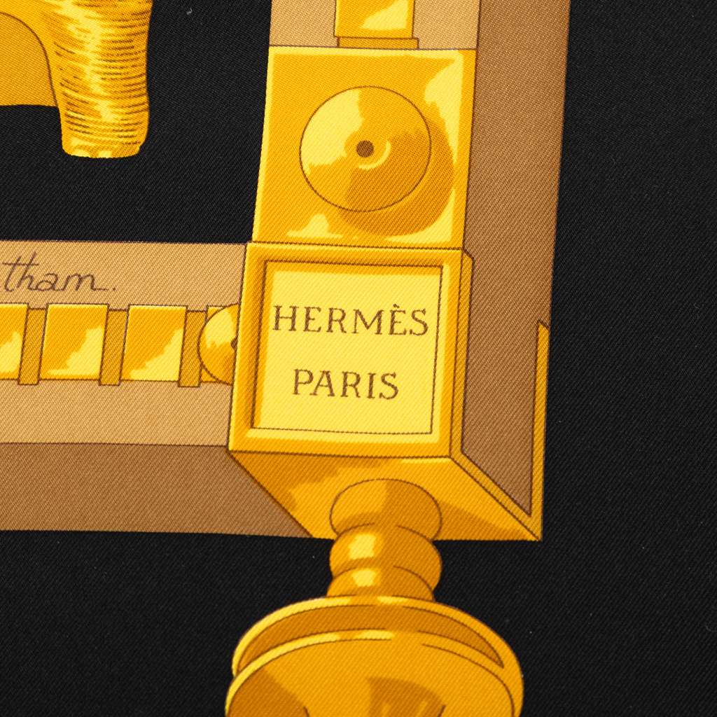 Hermès Cuillers D Afrique Silk Scarf 90 - 2