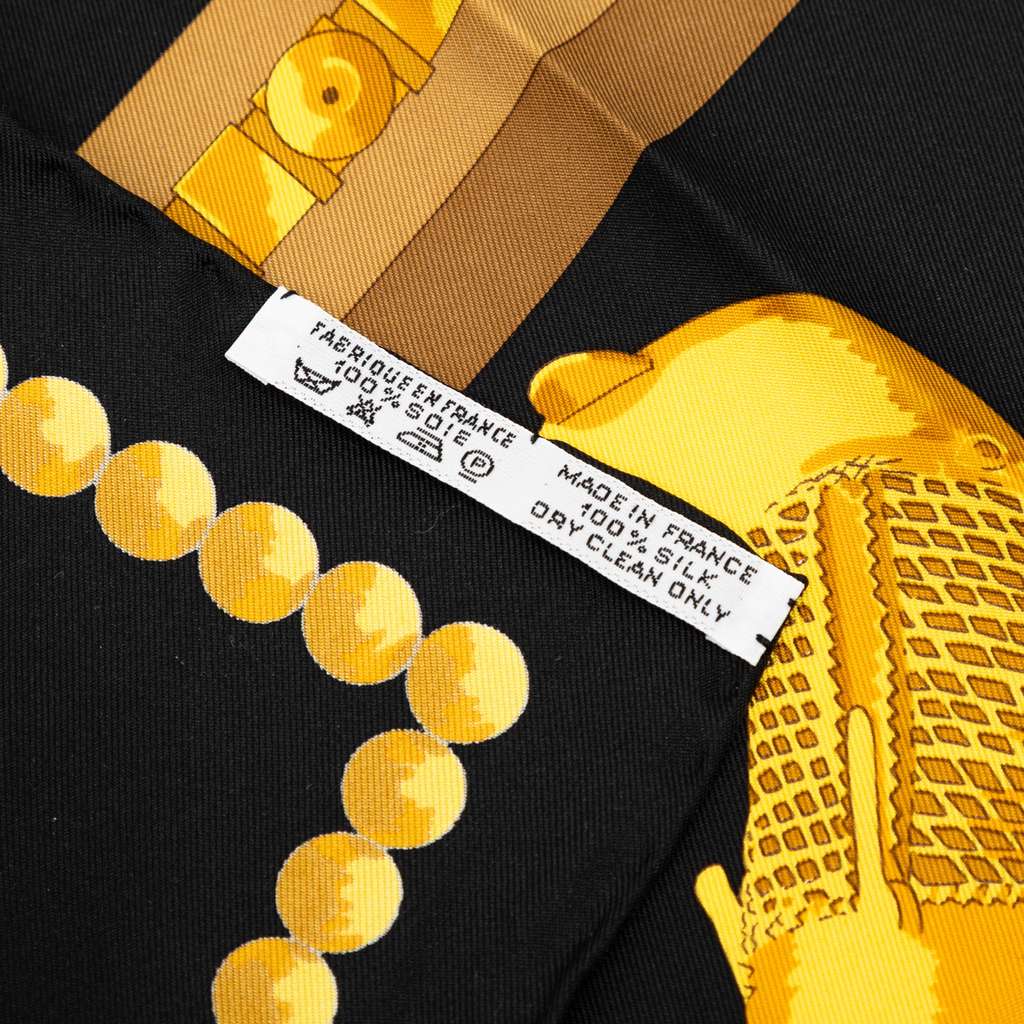 Hermès Cuillers D Afrique Silk Scarf 90 - 3