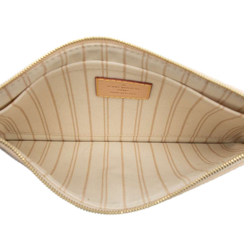 Louis Vuitton Damier Azur Neverfull Pouch MM - 4