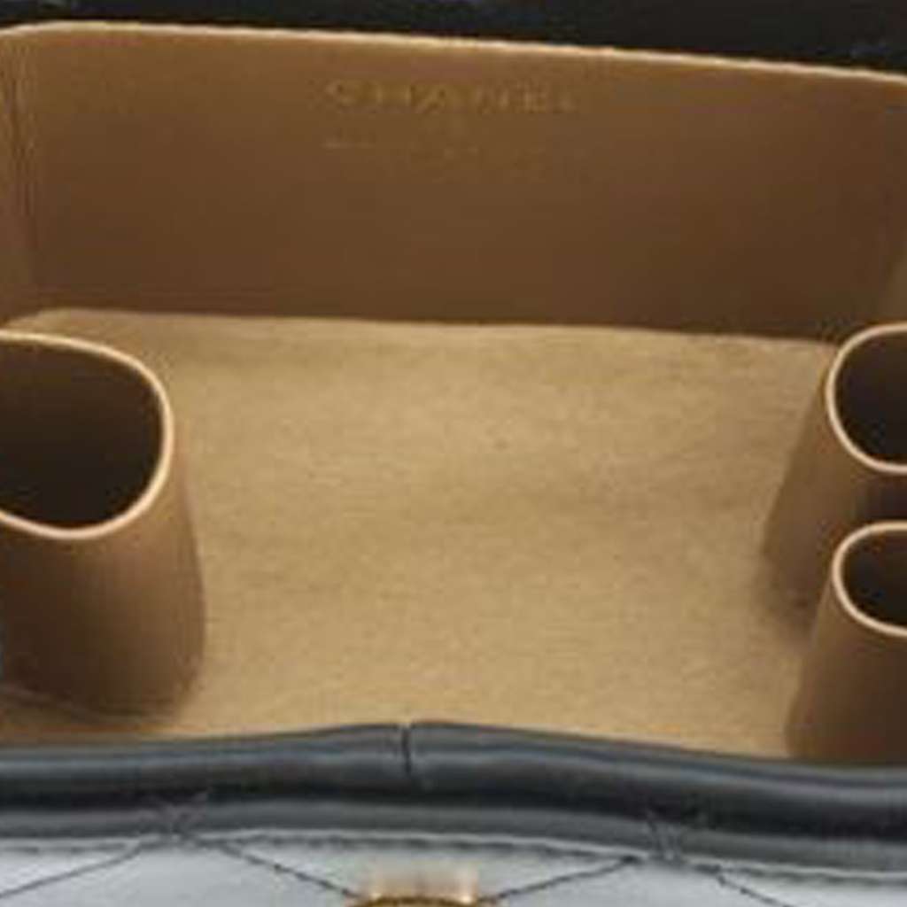 Chanel Mini CC Quilted Lambskin Vanity Case with Chain - 4