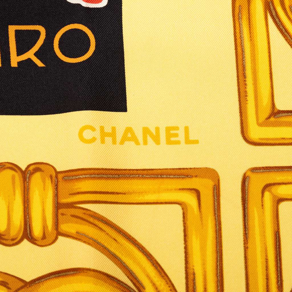 Chanel CC Bon Voyage Silk Scarf - 5