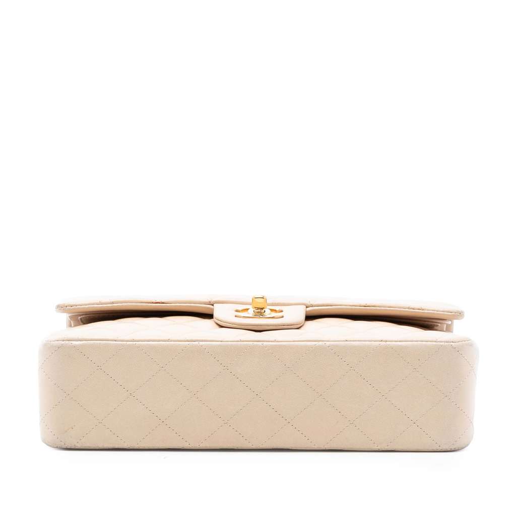 Chanel Medium Classic Lambskin Double Flap - 3