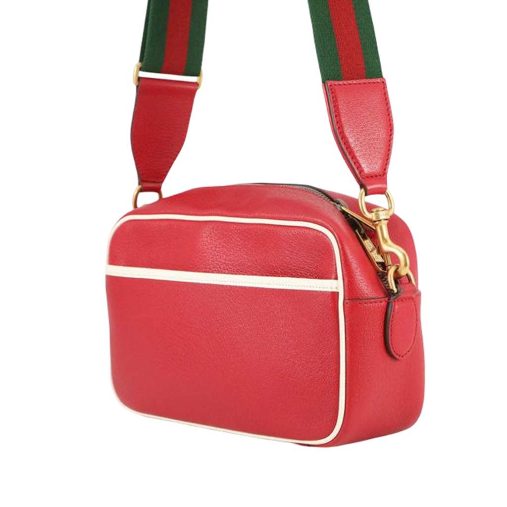 Gucci Adidas Small Leather Web Crossbody - 2
