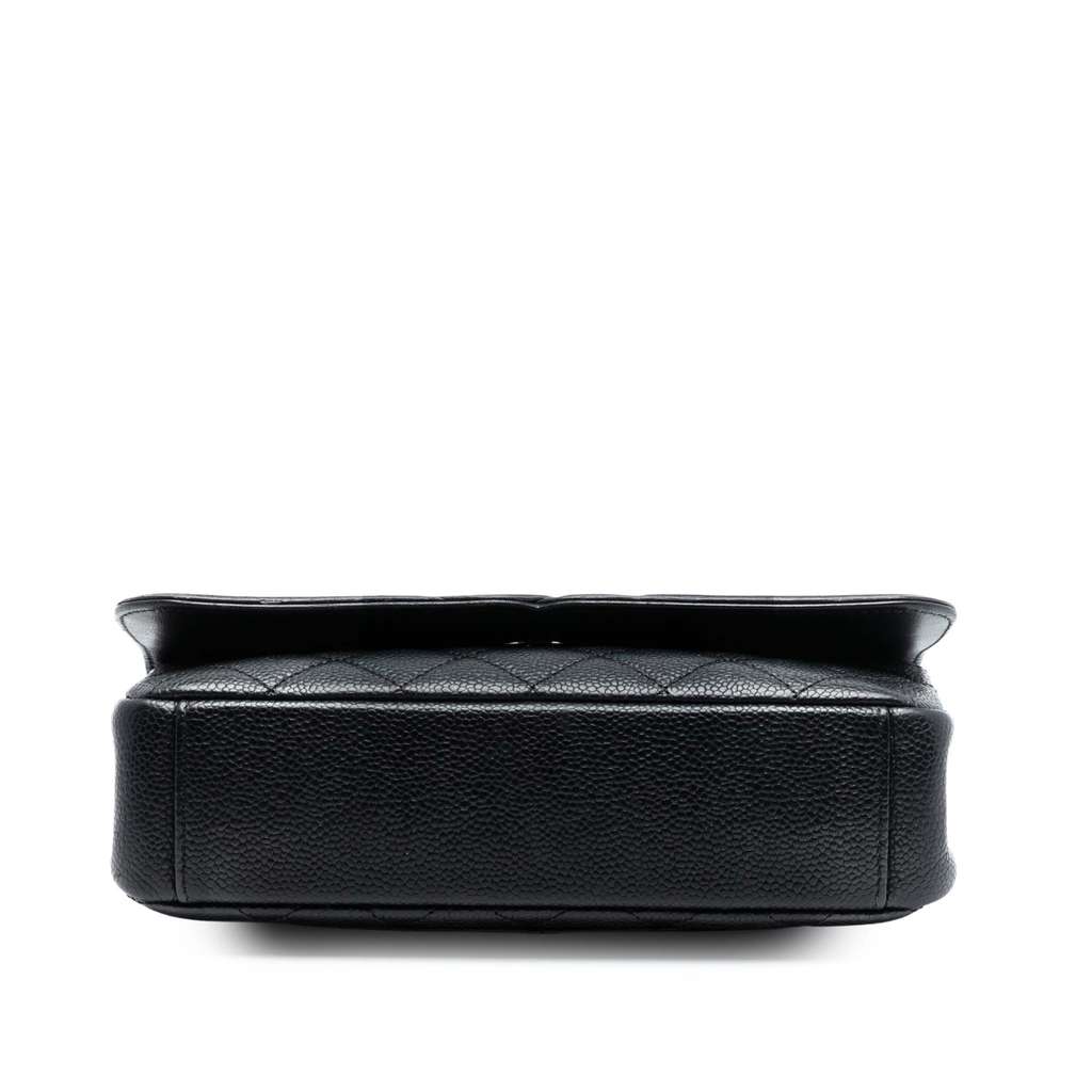 Chanel Small Quilted Caviar CC Filigree Flap - 3