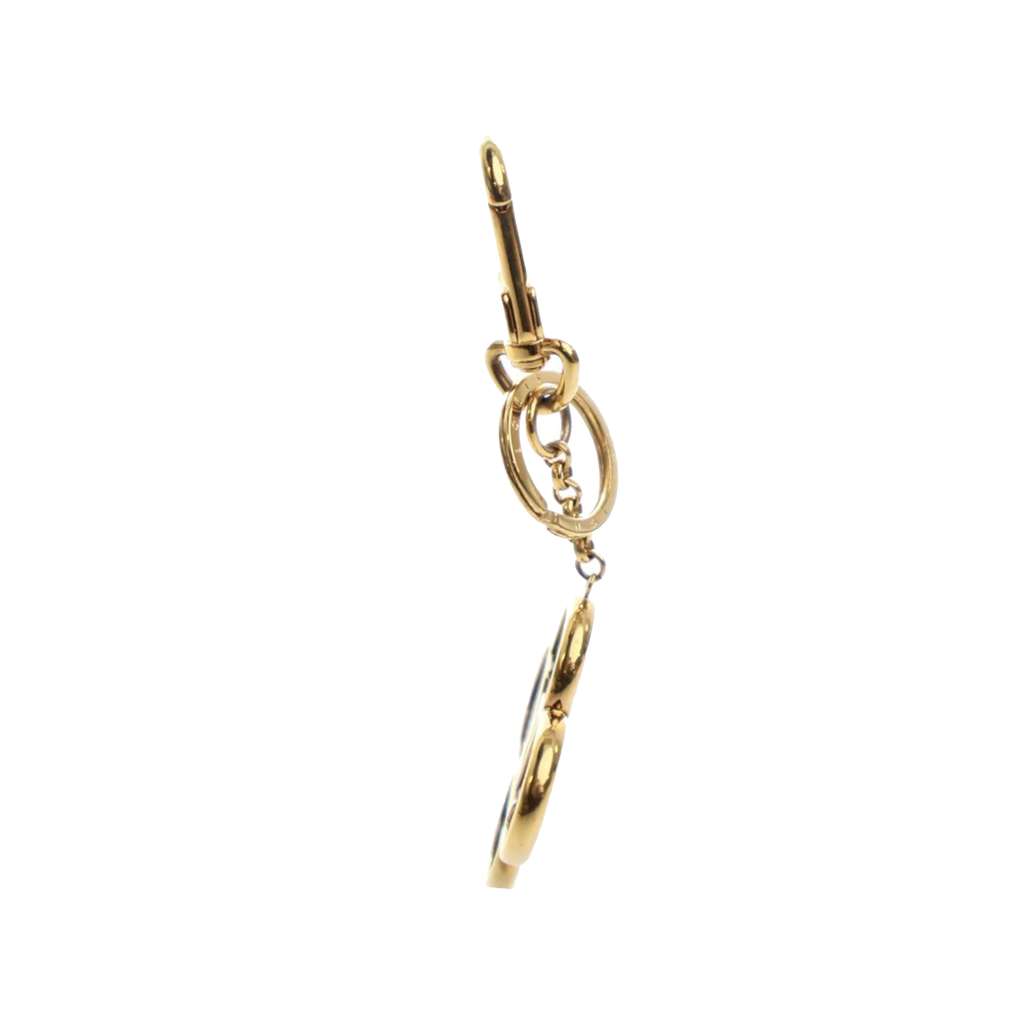 Louis Vuitton Gold Plated Monogram Into The Flower Bag Charm and Key Holder - 2