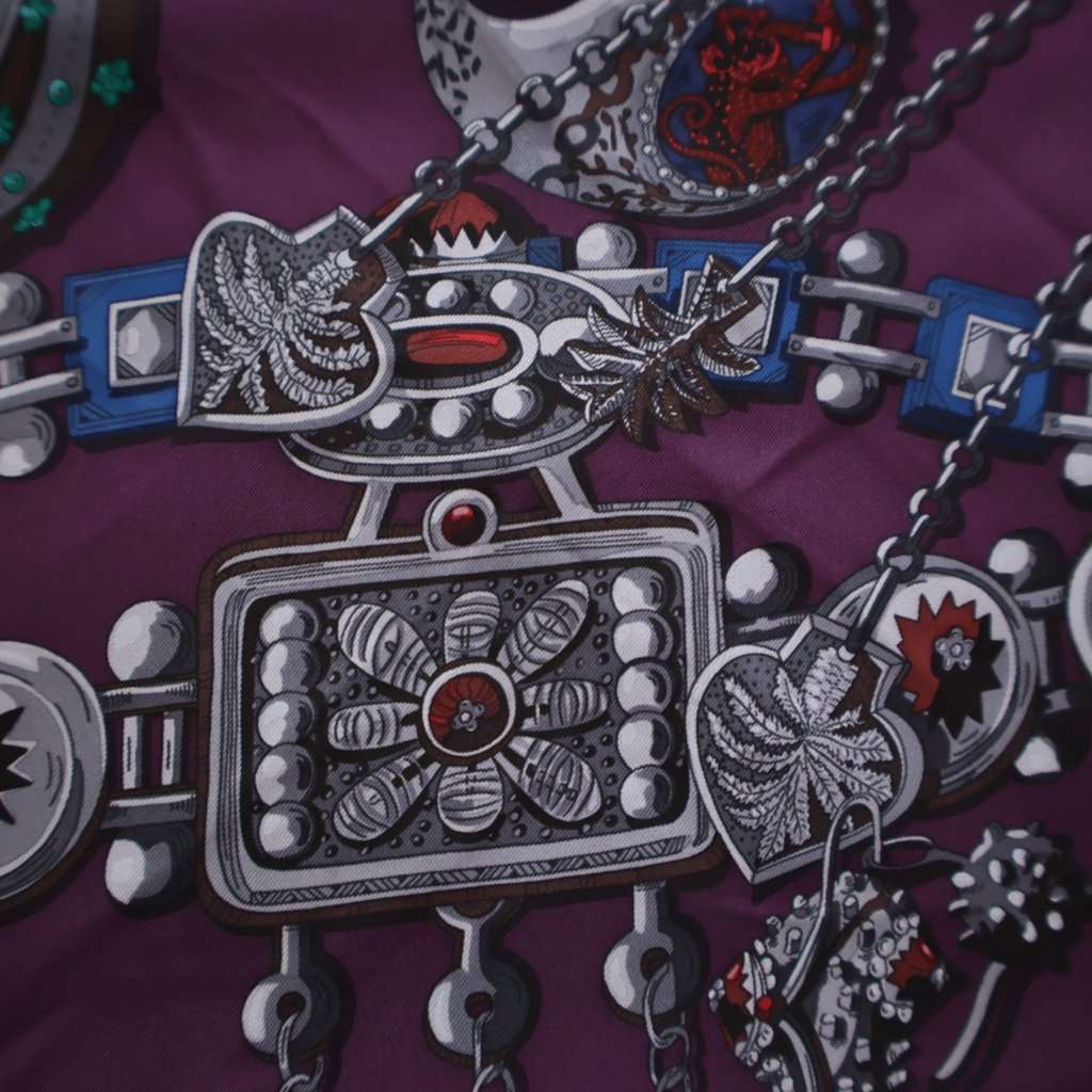 Hermès Zenobie Reine De Palmyre Silk Scarf - 2