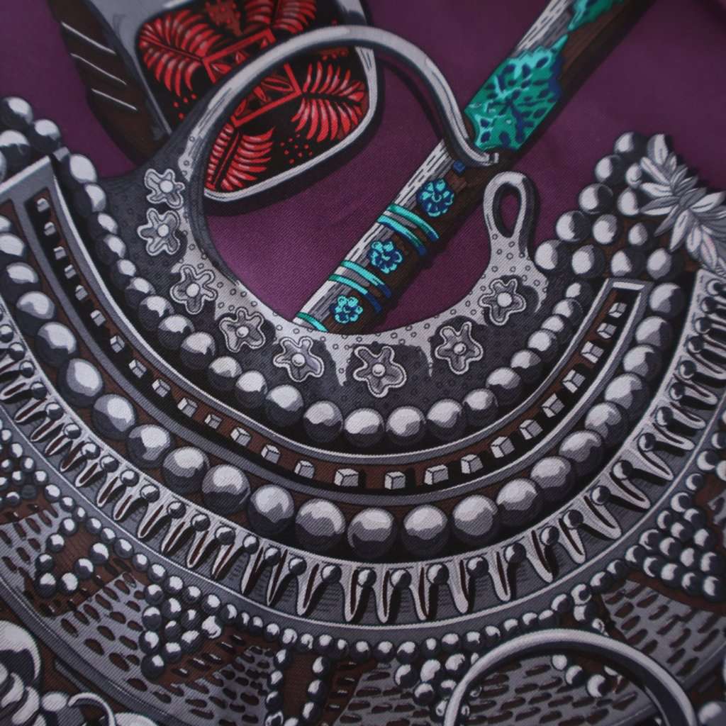 Hermès Zenobie Reine De Palmyre Silk Scarf - 3