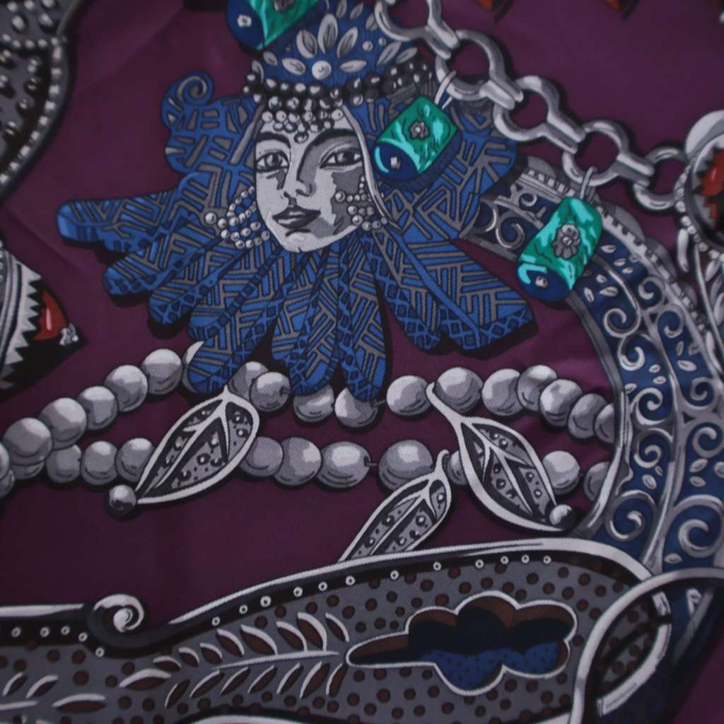 Hermès Zenobie Reine De Palmyre Silk Scarf - 5