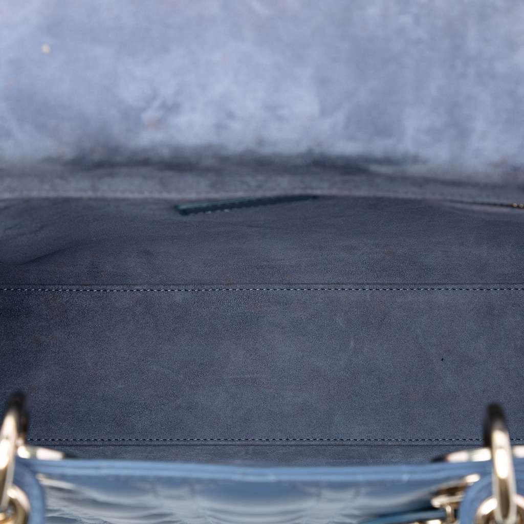 Dior Large Lambskin Cannage Lady Dior - 4