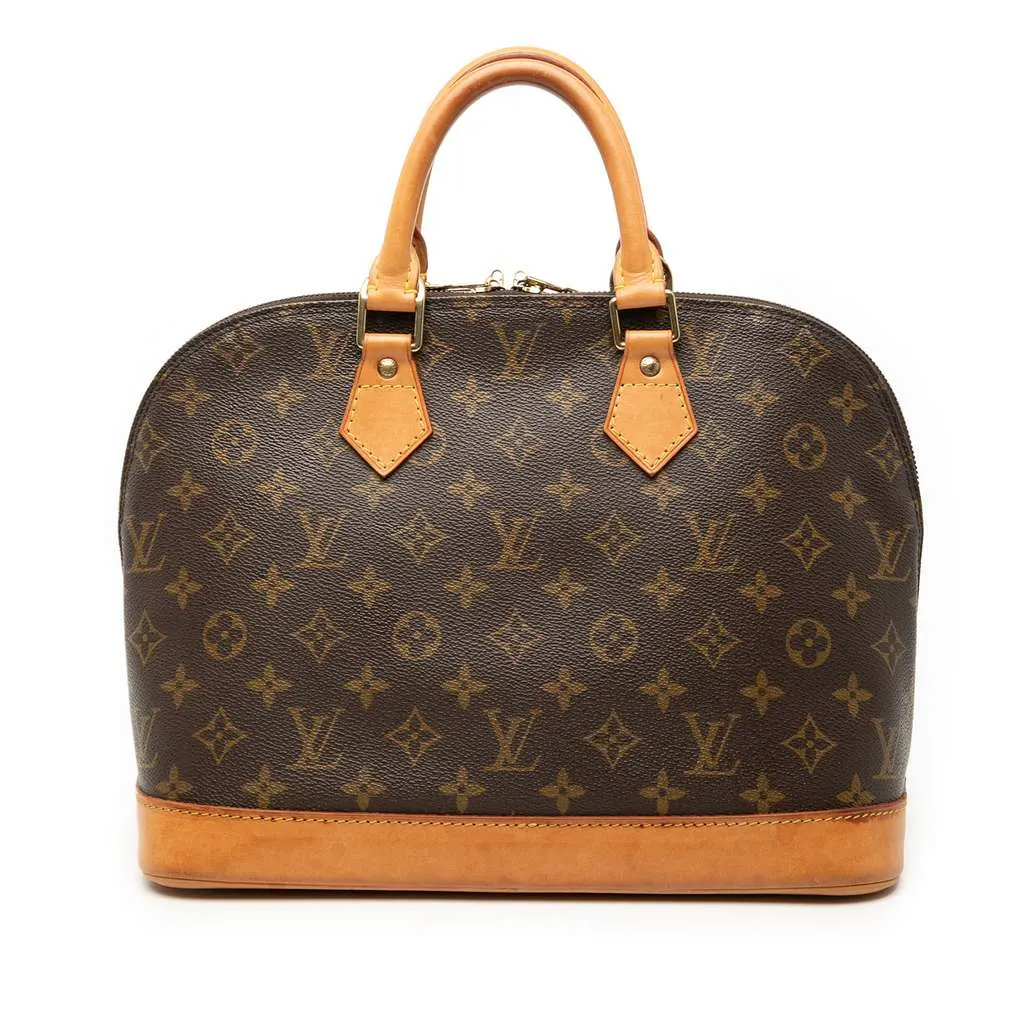 Louis Vuitton Monogram Alma PM Brown Good - Front View
