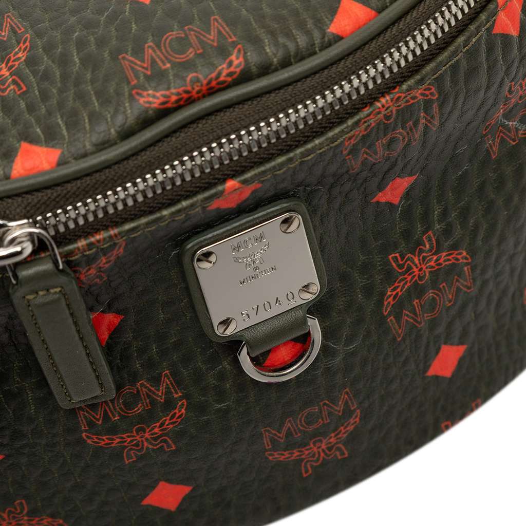 Mcm Visetos Coated Canvas Belt Bag - 5