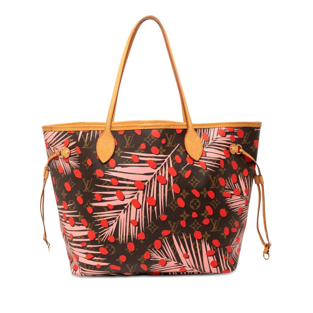 Louis Vuitton Monogram Jungle Dots Neverfull MM