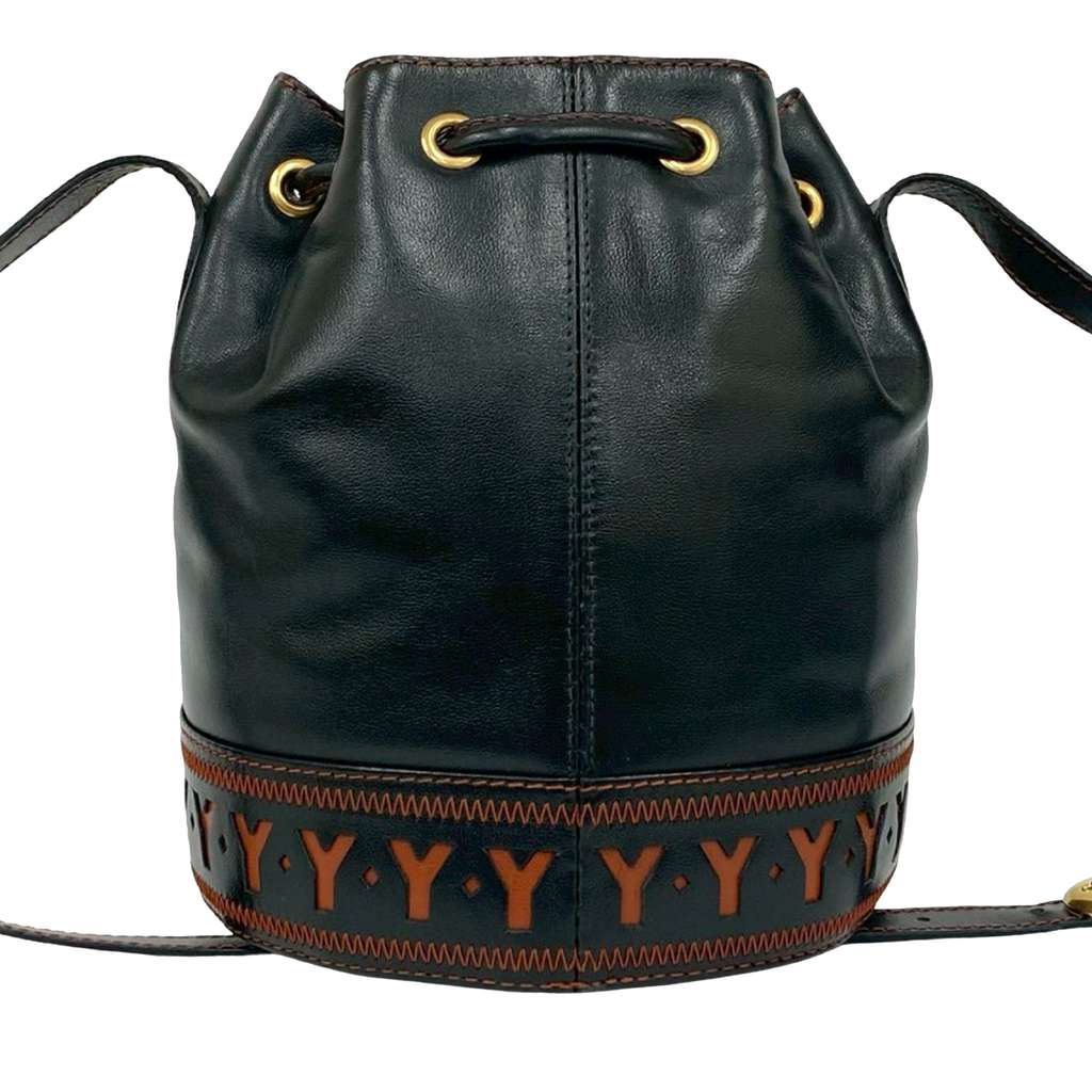 Saint Laurent Leather Bucket Bag - 2
