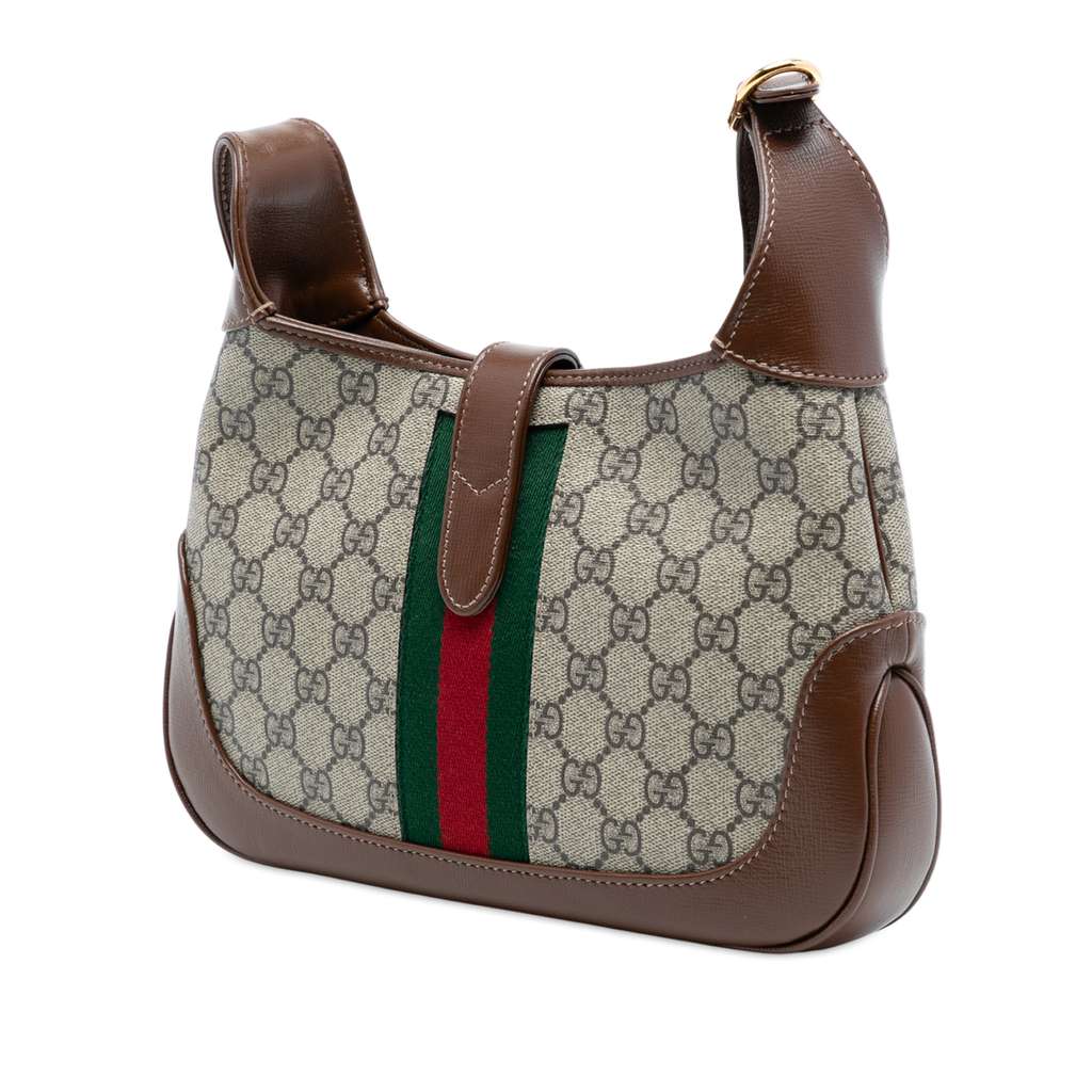 Gucci Small GG Supreme Jackie 1961 Crossbody - 2