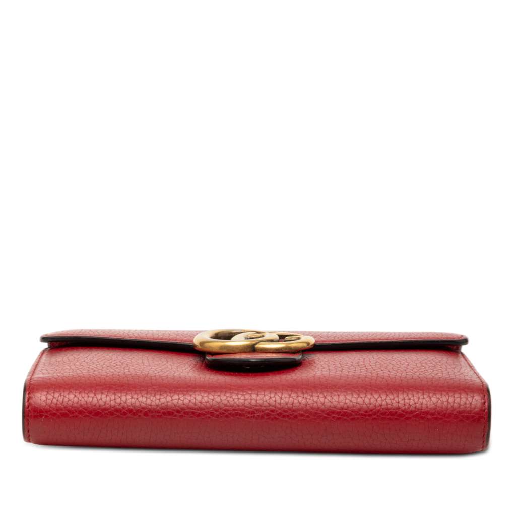 Gucci GG Marmont Leather Wallet on Chain - 3