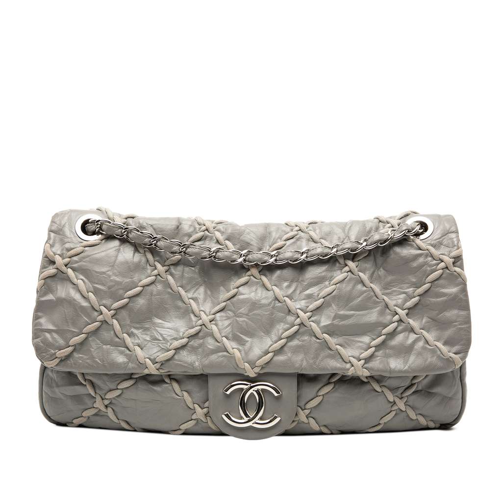 Chanel Jumbo Quilted Calfskin Ultra Stitch Flap