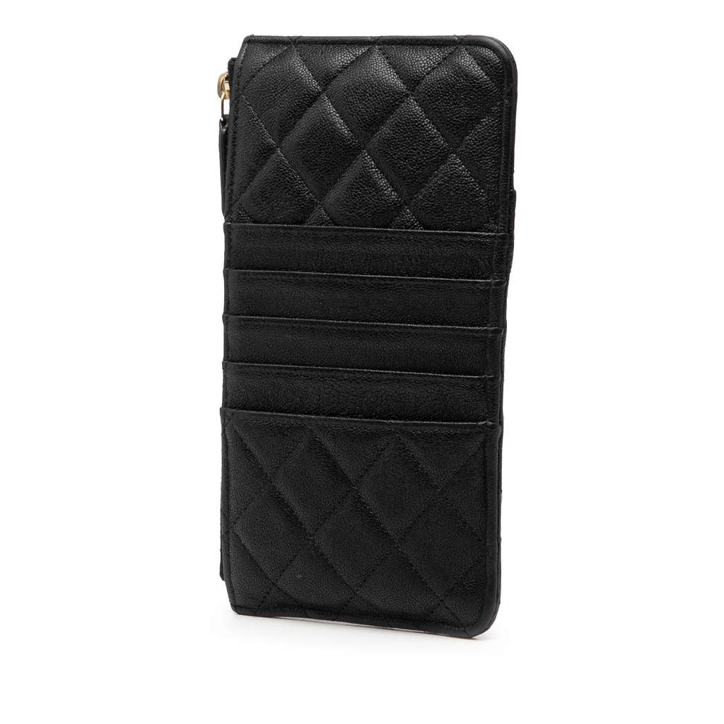 Chanel Quilted Caviar Boy Phone Pouch - 2
