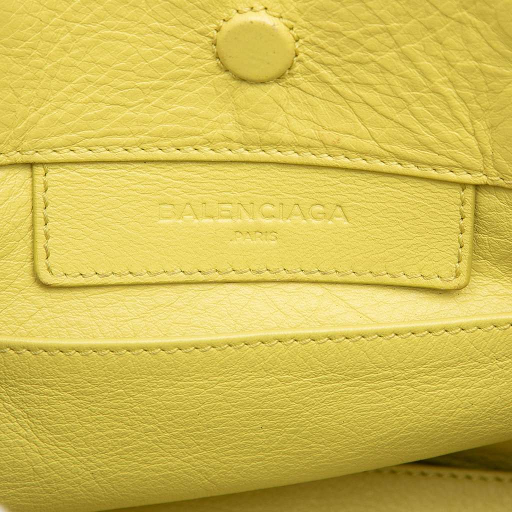 Balenciaga Mini Bicolor Leather Papier A4 Zip Around Tote - 5